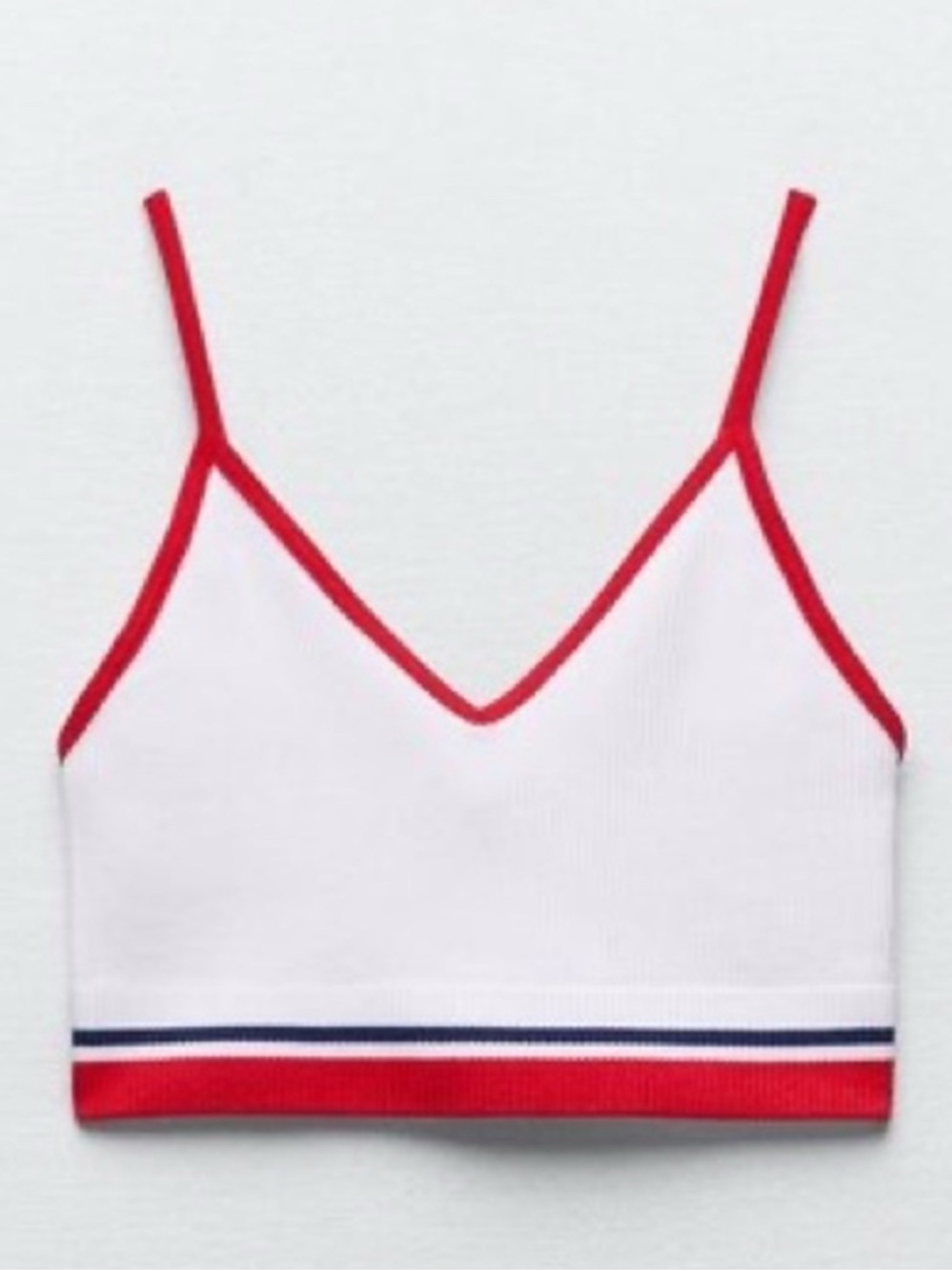 Zara Seamless Crop Tank Top